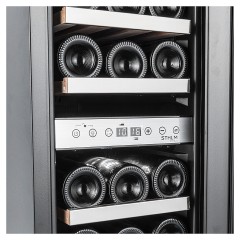 Винный шкаф Temptech STHLM STX30DS нерж. сталь