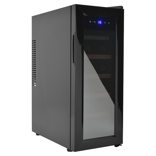 Винный шкаф Zugel ZTWF122B черный