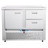 Стол холодильный Abat СХС-70Н-01 (дверь, 2 ящика 1/2, борт)