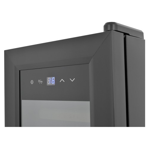 Винный шкаф Zugel ZTWF122B черный
