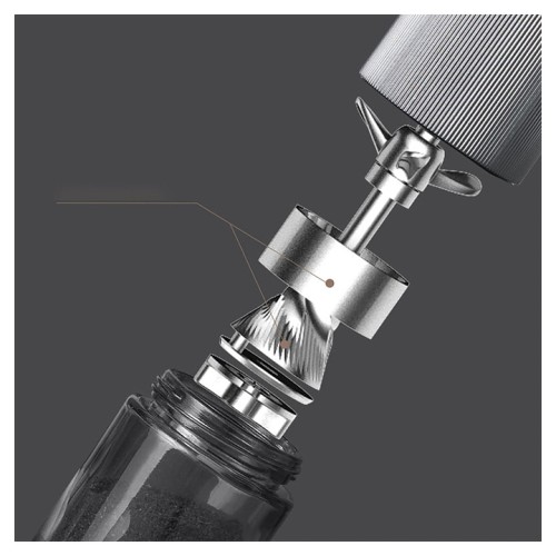 Кофемолка механическая ZeroHero S02 серая