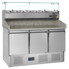 Стол для пиццы TEFCOLD PT1365 + VK33-140