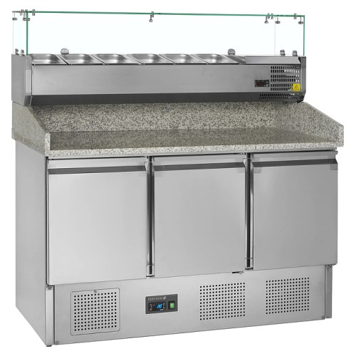 Стол для пиццы TEFCOLD PT1365 + VK33-140