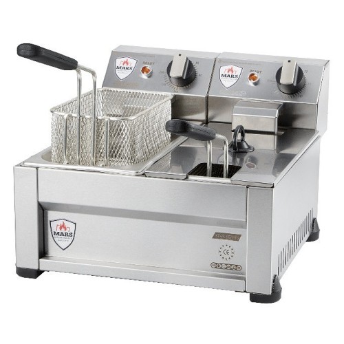 Фритюрница электрическая Yukon Eco Star MF-5+5 5+5 л