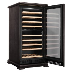 Винный шкаф MEYVEL MV99PRO-KBT2 Темный шоколад