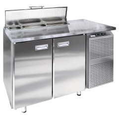 Стол холодильный для салатов Finist СХСс-600-2(1/3) (боковой холодильный агрегат)