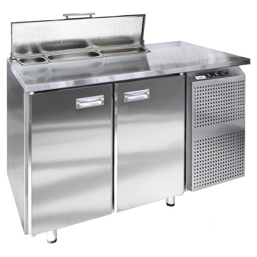 Стол холодильный для салатов Finist СХСс-600-2(1/3) (боковой холодильный агрегат)