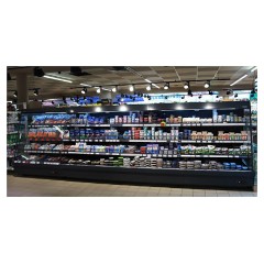 Горка холодильная ENTECO MASTER НЕМИГА П CUBE1 Н 125 ВС-0,53-2,5-1-5Х (встроенный агрегат)