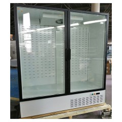 Шкаф холодильный ENTECO MASTER СЛУЧЬ2 1400 ШС со стеклянными дверьми