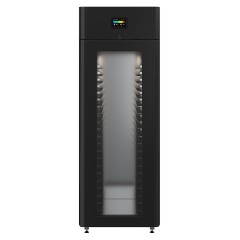 Шкаф отложенной расстойки POLAIR CS107 Bakery Br стеклянная дверь, черный, тип 1