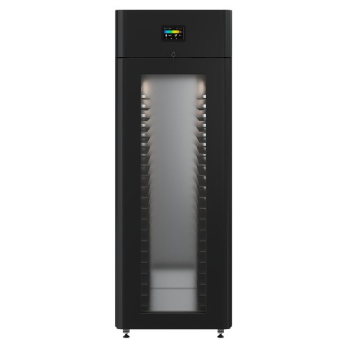 Шкаф отложенной расстойки POLAIR CS107 Bakery Br стеклянная дверь, черный, тип 1