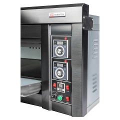 Печь хлебопекарная Miratek BK-12G газ + каменный под (1 ярус) + пароувлажнение