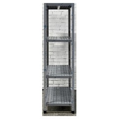 Стеллаж кухонный Restoinox СТПП-8/5-ЭН