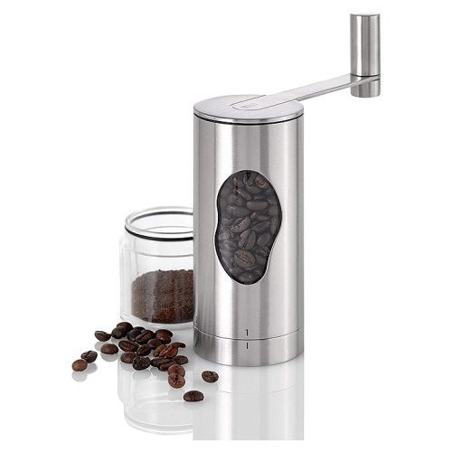 Кофемолка ручная Adhoc Mrs. Bean MC02, дерево акации / нерж. сталь