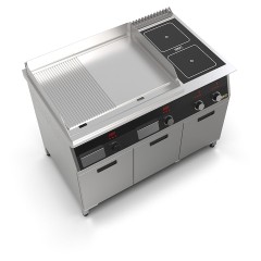 Плита индукционная комбинированная SMART INDUCTION K76-5RPKB (с грилем)