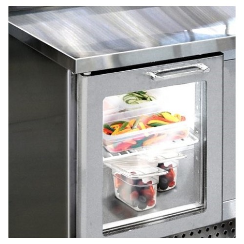 Стол холодильный для салатов Finist СХСнсп-700-2 (нижний холодильный агрегат)