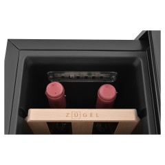Винный шкаф Zugel ZTWF122B черный