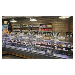 Витрина холодильная Lida Midi-2 U (1000х1220х1250 мм, выносной агрегат)