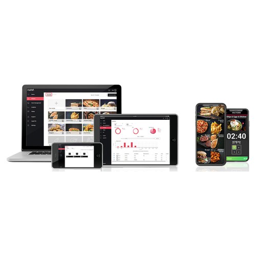Печь комбинированная Mychef Quick 1T Black