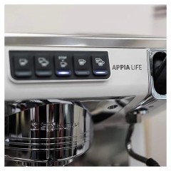 Кофемашина автоматическая Nuova Simonelli Appia Life 2gr V 220V white+high groups+economizer+cup warmer