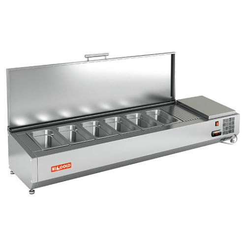 Витрина холодильная HICOLD VRTU 1525 (1/4)