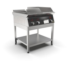 Плита индукционная комбинированная SMART INDUCTION K94-3KPB (с грилем)