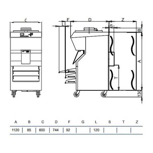 Пастеризатор STAF59 P600 A
