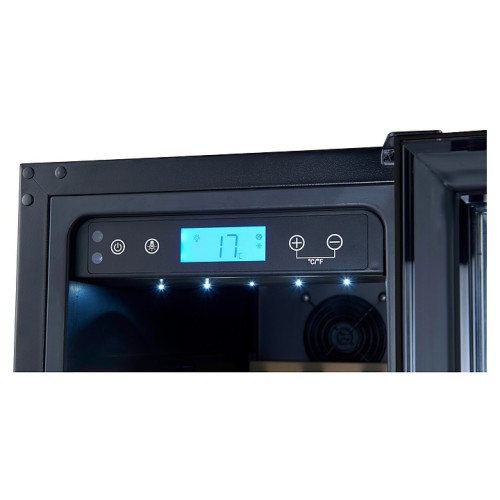 Винный шкаф Cellar Private CP020-1TBH черная дверь