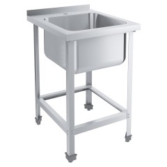 Ванна моечная ПищТех Стандарт ВМОцб1-450СНК с бортом