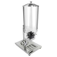 Диспенсер для сухих продуктов P.L. Proff Cuisine CD-10 (HONRI) 4 л (нерж. сталь / пластик)