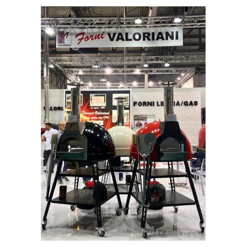 Печь для пиццы дровяная Valoriani Baby 75 Red (красная) Wood (с аксессуарами)