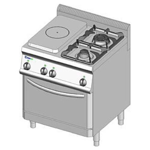 Плита газовая Tecnoinox PFP70GG7