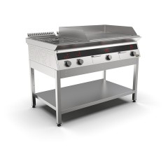 Плита индукционная комбинированная SMART INDUCTION K76-35KPRN (с грилем)