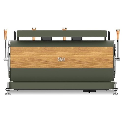 Кофемашина Dalla Corte 1 MC ZEROCL 2 VOK 400 оливковый хаки, дуб