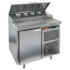 Стол для пиццы HICOLD PZ1-1/GN(1/3H) камень