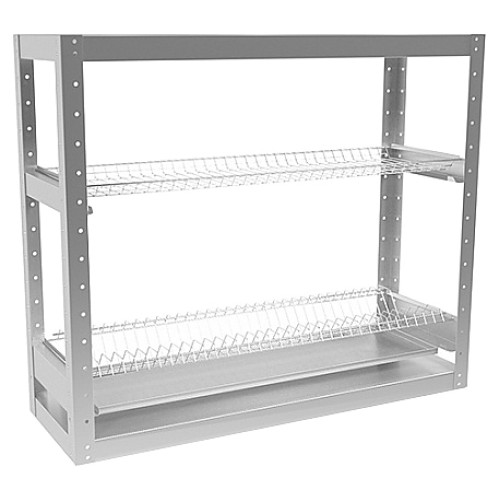 Стеллаж для тарелок ПищТех Эконом СКТСК-11КЭ-2М