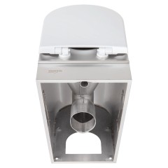 Унитаз антивандальный Oceanus 1-002(P) (нерж. сталь) P-выход