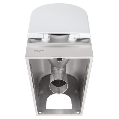 Унитаз антивандальный Oceanus 1-002(P) (нерж. сталь) P-выход