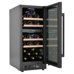 Винный шкаф Zugel ZCWI310DB черный