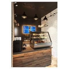 Витрина кондитерская Carboma A59 VV 1,2-1 (0430)