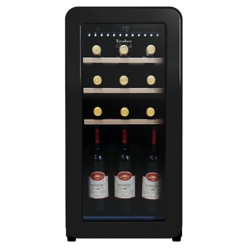 Винный шкаф TESLER CWC-188 BLACK черный