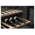 Винный шкаф SMEG CVI121B3 черное стекло Deep Black