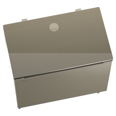 Ларь морозильный Hiberg PF 25 NFG золотистый