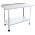 Стол разделочный ПищТех Стандарт СРОб-12/8С304НК-П с бортом