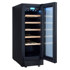 Винный шкаф Cellar Private CP020-1TBH черная дверь