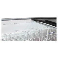 Ларь морозильный с гнутыми раздвижными стеклами Бирюса Б-CF68