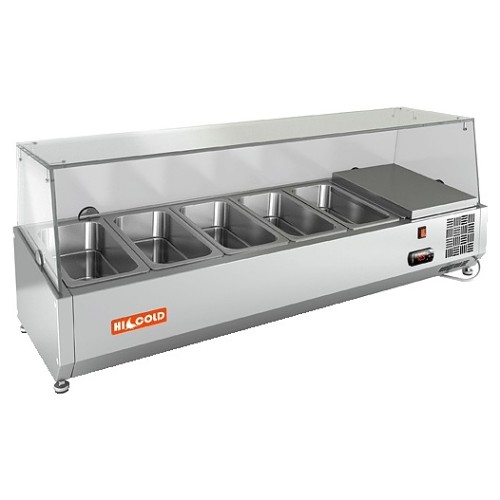 Витрина холодильная HICOLD VRX 1200 (1/4)