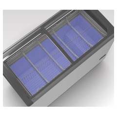 Ларь морозильный Frostor GELLAR FG 700 C красный