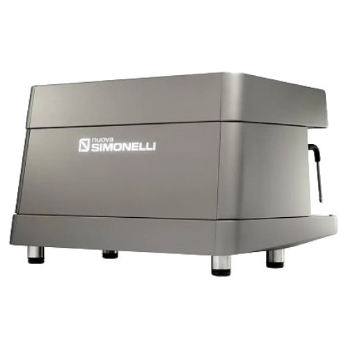 Кофемашина полуавтоматическая Nuova Simonelli Nuova Aurelia SEM 2Gr S 220V metallic grey+high groups+Group Display+Double wall steam wand+LED