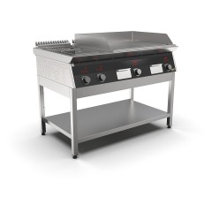 Плита индукционная комбинированная SMART INDUCTION K76-35KPRB (с грилем)